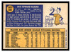 1970 Topps Baseball Jack DiLauro #382 VG-EX back of card