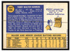 1970 Topps Baseball Terry Harmon #486 VG back of card