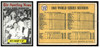 1970 Topps Baseball 1969 World Series Records #310 World Series VG front and back of card