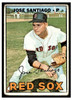 1967 Topps Baseball Jose Santiago #473 VG front of card