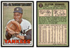 1967 Topps Baseball Elston Howard #25 VG-EX front and back of card