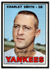 1967 Topps Baseball Charley Smith #257 Low Grade - Creases front of card