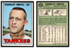 1967 Topps Baseball Charley Smith #257 Low Grade - Creases front and back of card