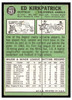1967 Topps Baseball Ed Kirkpatrick #293 VG-EX back of card