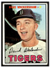 1967 Topps Baseball Dave Wickersham #112 VG-EX front of card