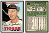 1967 Topps Baseball Dave Wickersham #112 VG-EX front and back of card