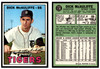1967 Topps Baseball Dick McAuliffe #170 VG-EX front and back of card
