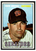 1967 Topps Baseball John Orsino #207 VG-EX front of card