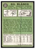 1967 Topps Baseball Gil Blanco #303 VG-EX back of card