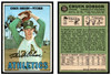 1967 Topps Baseball Chuck Dobson #438 VG front and back of card