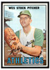 1967 Topps Baseball Wes Stock #74 VG front of card