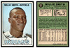 1967 Topps Baseball Willie Smith #397 VG front and back of card