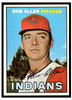 1967 Topps Baseball Bob Allen #24 VG-EX front of card