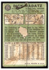 1967 Topps Baseball Dick Radatz #174 Poor back of card
