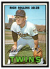 1967 Topps Baseball Rich Rollins #98 VG front of card