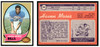 1970 Topps Haven Moses #165 Low Grade - Creases — Example A front and back of card