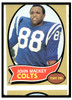 1970 Topps John Mackey #62 Low Grade - Creases — Example B front of card