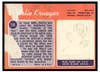 1970 Topps Charlie Krueger #186 Low Grade - Marks back of card