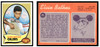 1970 Topps Elvin Bethea #43 VG front and back of card