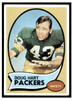 1970 Topps Doug Hart #2 Low Grade - Creases front of card