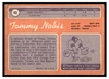 1970 Topps Tommy Nobis #40 Low Grade - Creases back of card
