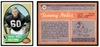 1970 Topps Tommy Nobis #40 Low Grade - Creases front and back of card