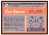 1970 Topps Ken Reaves #99 VG back of card