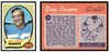 1970 Topps Greg Larson #174 VG front and back of card