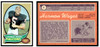 1970 Topps Harmon Wages #5 Low Grade - Creases front and back of card