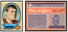 1970 Topps Mike Haffner #14 Low Grade - Marks — Example A front and back of card