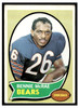 1970 Topps Bennie McRae #134 Low Grade - Marks — Example A front of card