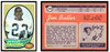 1970 Topps Jim Butler #234 Low Grade - Creases front and back of card