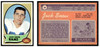 1970 Topps Jack Snow #44 Good front and back of card