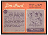1970 Topps Jim Hunt #111 VG back of card