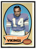 1970 Topps Fred Cox #238 Low Grade - Marks front of card
