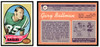 1970 Topps Gary Ballman #47 VG front and back of card