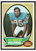 1970 Topps Nick Buoniconti #244 Low Grade - Creases front of card