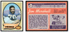 1970 Topps Jim Marshall #213 VG front and back of card