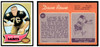 1970 Topps Football Dave Rowe #101 VG front and back of card