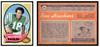 1970 Topps Football Ben Hawkins #98 Good — Example A front and back of card