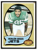 1970 Topps Football Verlon Biggs #3 Good front of card