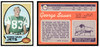 1970 Topps Football George Sauer #176 Good front and back of card