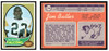 1970 Topps Football Jim Butler #234 Good front and back of card