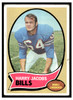 1970 Topps Football Harry Jacobs #13 Good front of card