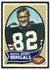 1970 Topps Football Royce Berry #86 Low Grade - Creases front of card
