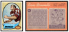 1970 Topps Football Sam Brunelli #67 Low Grade - Creases front and back of card