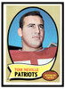 1970 Topps Football Tom Neville #161 VG front of card