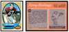 1970 Topps Football Larry Stallings #112 VG — Example A front and back of card