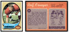1970 Topps Football Rolf Krueger #26 VG — Example B front and back of card