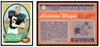 1970 Topps Football Harmon Wages #5 VG front and back of card